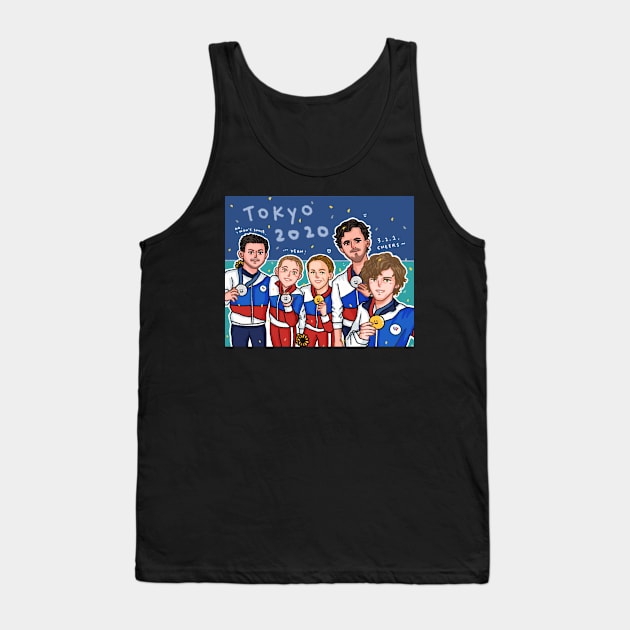 Dream Team Russia :) Tank Top by dotbyedot